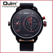 Load image into Gallery viewer, OULM stainless steel back cover watch