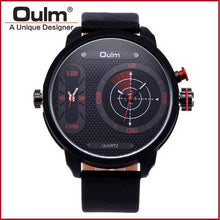 Load image into Gallery viewer, OULM stainless steel back cover watch