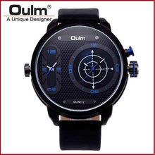 Load image into Gallery viewer, OULM stainless steel back cover watch