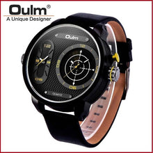 Load image into Gallery viewer, OULM stainless steel back cover watch
