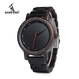 BOBO BIRD LP10 Black Men Wooden Watches