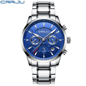 reloj hombre 2019 CRRJU Top Brand Luxury Men Watch