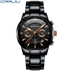 reloj hombre 2019 CRRJU Top Brand Luxury Men Watch